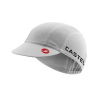 Castelli Casquette A/C 3 – Bonnet de cyclisme Taille unique blanche