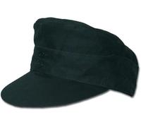 Mil-Tec Mixte Chasseur Alpin M43 Mole.Noire Casquette Newsie, Noir, Taille Unique EU