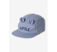 Casquette chaton bébé bleu chambray 37/43CM (3/6M)