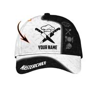 Casquette Chef De Cuisine Personnalisé Casquette De Chasse Vintage Trucker Cap Unique Casquette Baseball pour Running, Homme, Camping