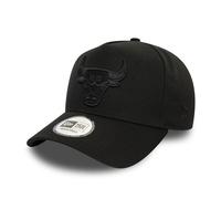 Casquette Chicago Bulls, New Era, monochrome, noire