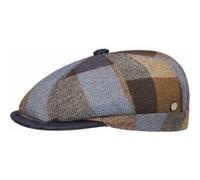Casquette City Bic Checks by Lierys marron-bleu M (56-57 cm)