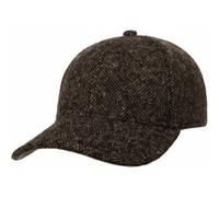Casquette Classic Donegal Tweed by Stetson marron foncé One Size