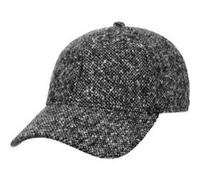 Casquette Classic Donegal Tweed by Stetson noir-blanc One Size