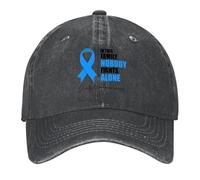 Casquette Classique de Baseball Sensibilisation au diabète, Survivor Fighter, Mois de la Sensibilisation au Cancer, Ribbon Tea, Anime Kids Plage Femmes Sport Ajustable pour Hommes Coton ajusté