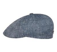 Casquette Claverford 8 Panel by Stetson bleu-moucheté XXL (62-63 cm)