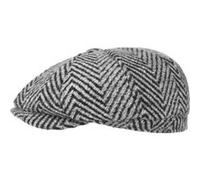 Casquette Coarse Herringbone by Lipodo gris M (57-58 cm)