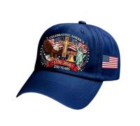 Casquette Commémorative,à motifs symboliques réglable | Casquette Trucker Commémorative du Bicentenaire - Pour toute la famille, amis, hommes, femmes, seniors, randonnée, plage, pêche, voyage,