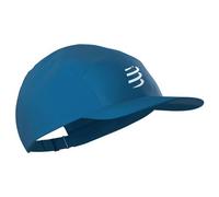Casquette compressport 5 panel bleu