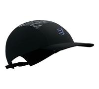 Casquette compressport 5 panel light aurora noir