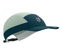 Casquette compressport 5 panel light bleu