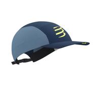 Casquette Compressport 5 Panel Light Bleu Jaune