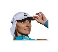Casquette compressport ice sun shade blanc