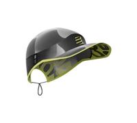 Casquette compressport pro racing noir jaune