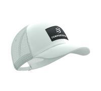 Casquette compressport trucker 6p blanc