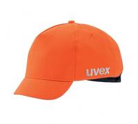 Casquette coquée - orange haute visibilité - uvex u-cap sport hi-viz UVEX