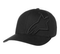 Casquette Corp Shift 2 Curved Flex by alpinestars noir-noir S/M (54-57 cm)