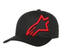 Casquette Corp Shift 2 Curved Flex by alpinestars noir-rouge S/M (54-57 cm)