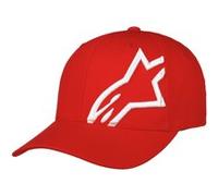 Casquette Corp Shift 2 Curved Flex by alpinestars rouge L/XL (58-61 cm)