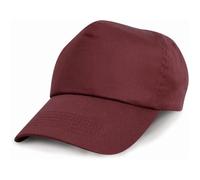 Casquette coton (Bordeaux - One Size - Unisexe)