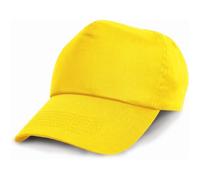 Casquette coton (Jaune - One Size - Unisexe)