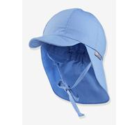 Casquette coton protège-nuque enfant Sterntaler bleu imprimé 51CM (4A)