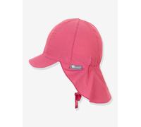 Casquette coton protège-nuque enfant Sterntaler corail 43CM (6M)