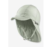 Casquette coton protège-nuque enfant Sterntaler vert sauge 45CM (18M)