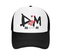 Casquette Custom Classic Unisex Depeche Mode Cool Mode Electronic Rock Trucker Casquette de Baseball Ajustable pour Adultes, Protectrice Solaire Chappeau Papa