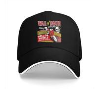 Casquette d’été Pare-Soleil Moto Mur de la Mort Enfer sur Roues Hip Hop Caps Moto Chapeau Cowboy Chapeaux À Pointe