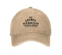 Casquette d’Homme, Casquettes de Baseball G-Grumpy Old Man Club, Casquettes de Soleil pour Hommes pour Femmes, Casquettes de Soleil réglables Cadeau