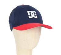 Dcshoes Homme DC Cap Star Casquette Newsie, Dress Blues/Barbados Cherry, XL EU