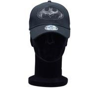 DC Comics Batman Casquette de Baseball avec Logo en Caoutchouc Noir, Noir, Taille Unique