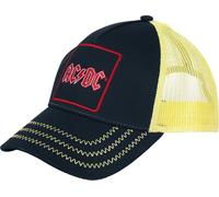 Amplified Casquette Trucker – Taille unique – Noir/Jaune