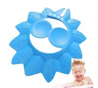 Casquette de bain pour bébé, casquette de baby shower - Capeur de visière de bain - Chapeau de bain de sécurité réglable Visor des accessoires de lavage doux imperméables pour les garçons des filles