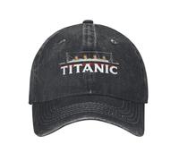 Casquette de Baseball 1912 océan Atlantique couler Catastrophe Maritime Affiche Vintage en Coton Vieilli Sun Cap Chapeau d’extérieur