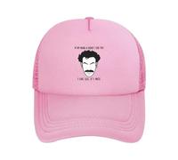 Casquette de Baseball 2025 Hi, My Name A Borat, I Like You Character Art Mesh Snapback Fashion Baseball Casual Casquette Outdoor Un Hat