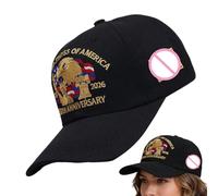 Casquette de Baseball - 250e Anniversaire des États-Unis Visière Ajustable | Casquettes Confortables Unisexes Papa Anti-Soleil,pour Femme et Voyage Quotidien Sport Course à Pied Randonnée