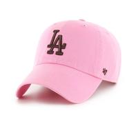 Casquette de baseball - 47BRAND - Dodgers MLB Clean Up - Rose - Toile de coton - Mixte Taille unique