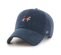 Casquette de baseball - 47BRAND - Dog Cord Base Runner Clean Up - Bleu - Visière pré-curvée - Taille standard Taille unique