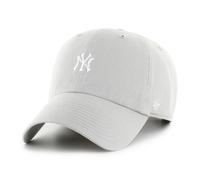 Casquette de baseball 47Brand MLB New York Yankees Base Runner Clean Up Gris TU