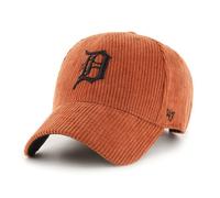 Casquette de baseball - 47Brand - MLB Tigers Thick Cord - Cordon épais - Mixte - Orange Taille unique