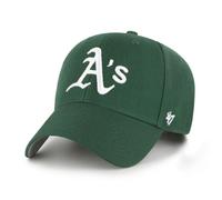 Casquette de baseball - 47BRAND - Oakland Athletics - Enfant - Mélange de laine - Vert foncé Taille unique
