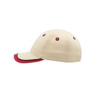 Casquette de baseball 5 pans enfant Atlantis Headwear Star-S Blanc TU