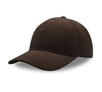 Casquette Basic Corduroy Baseball marron One Size