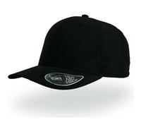 Casquette de baseball 6 pans Atlantis Headwear Fam Noir TU