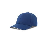 Casquette de baseball 6 pans Atlantis Headwear Liberty Sandwich-S Bleu TU
