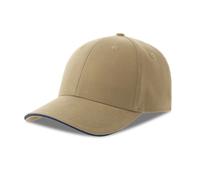 Casquette de baseball 6 pans Atlantis Headwear Liberty Sandwich-S Vert TU