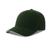Casquette de baseball 6 pans Atlantis Headwear Liberty Sandwich-S Vert TU