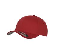 Casquette de baseball 6 pans enfant Flexfit Wooly Comber Rouge 50/52 cm